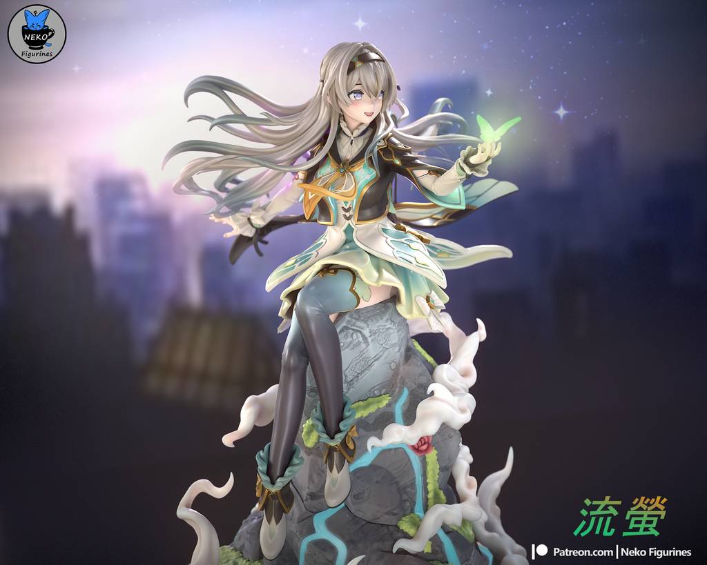 P站图纸印象馆 Neko 崩坏:星穹铁道 流萤 Neko 崩坏:星穹铁道 流萤