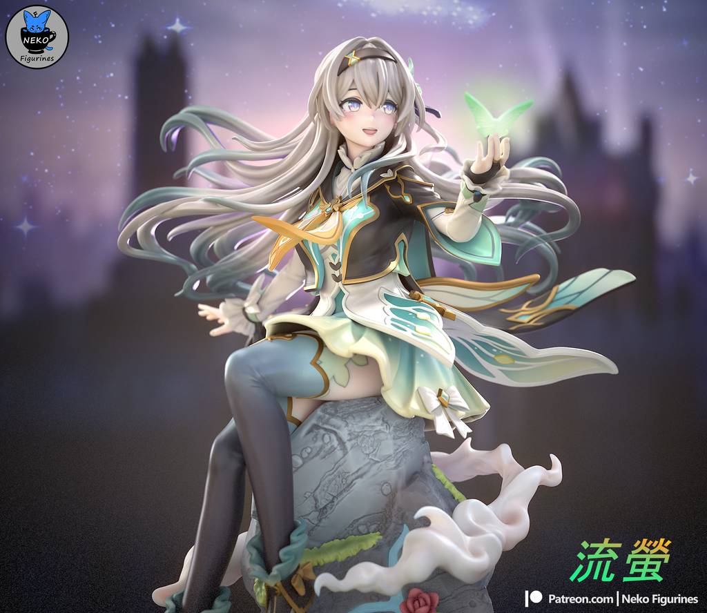 P站图纸印象馆 Neko 崩坏:星穹铁道 流萤 Neko 崩坏:星穹铁道 流萤