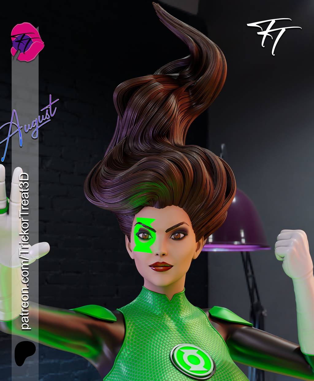 P站图纸印象馆 TT DC漫画 杰西卡·克鲁兹 TT DC漫画 杰西卡·克鲁兹