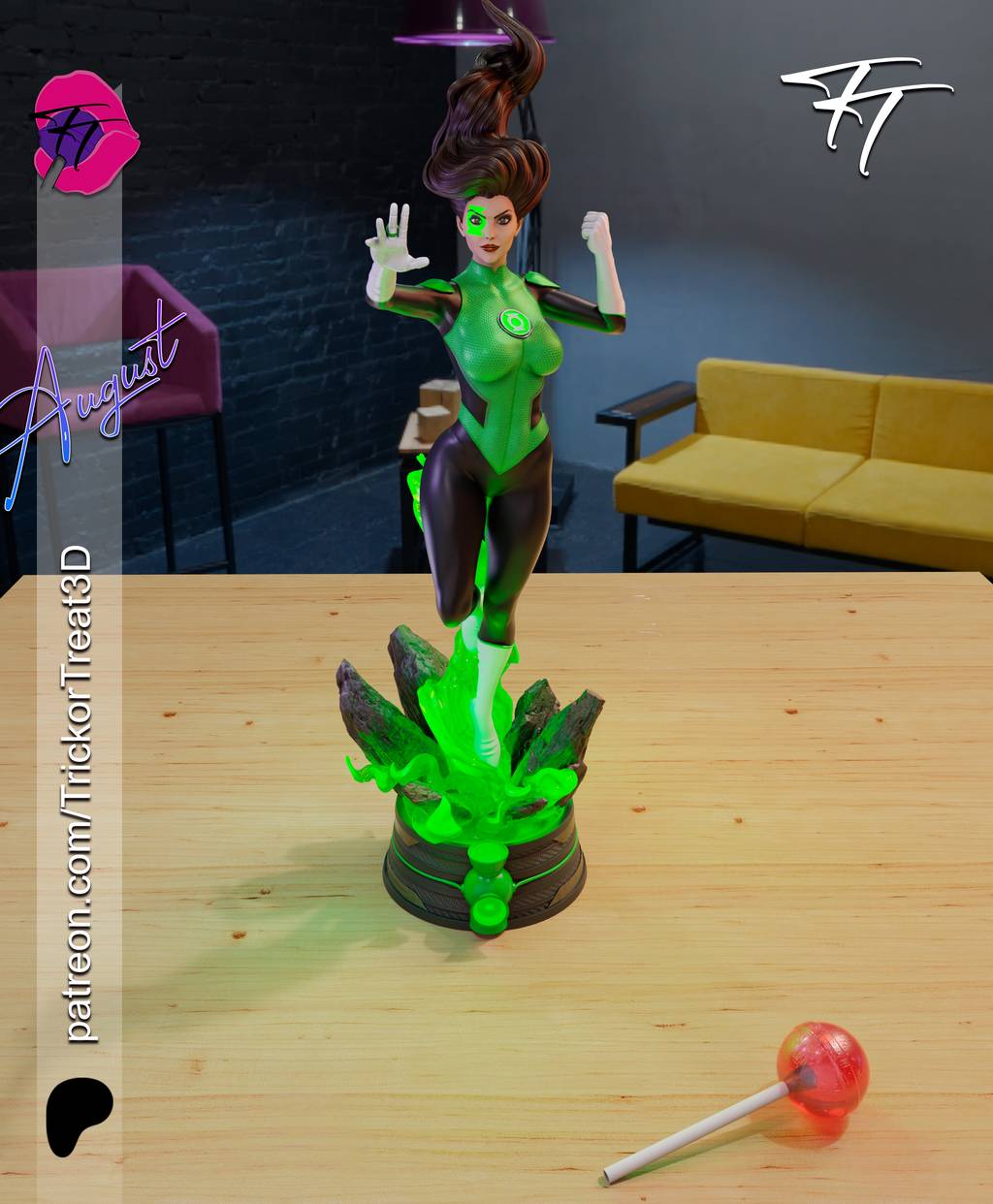 P站图纸印象馆 TT DC漫画 杰西卡·克鲁兹 TT DC漫画 杰西卡·克鲁兹