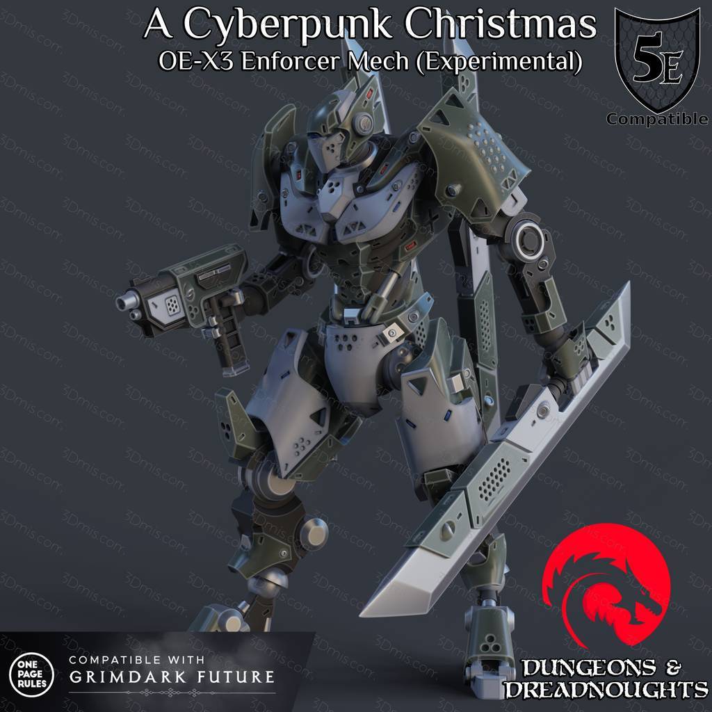 OE-X3执法者机甲