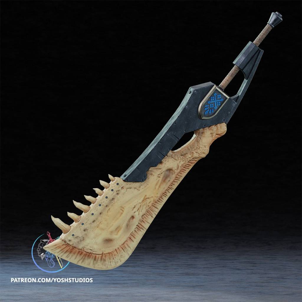 P站图纸印象馆 Yosh 怪物猎人 太刀 Yosh 怪物猎人 太刀