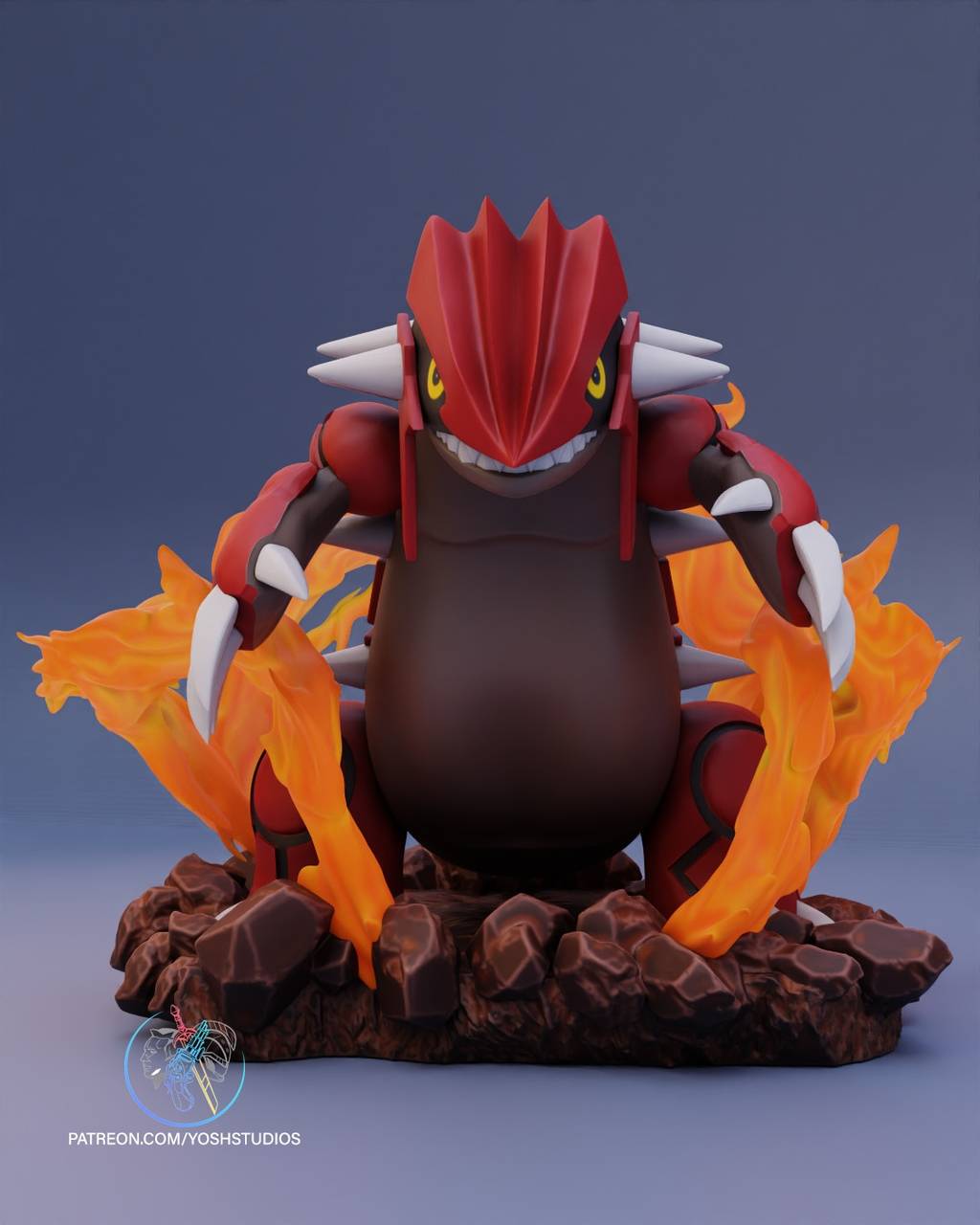 P站图纸印象馆 Yosh 精灵宝可梦 固拉多 Yosh 精灵宝可梦 固拉多