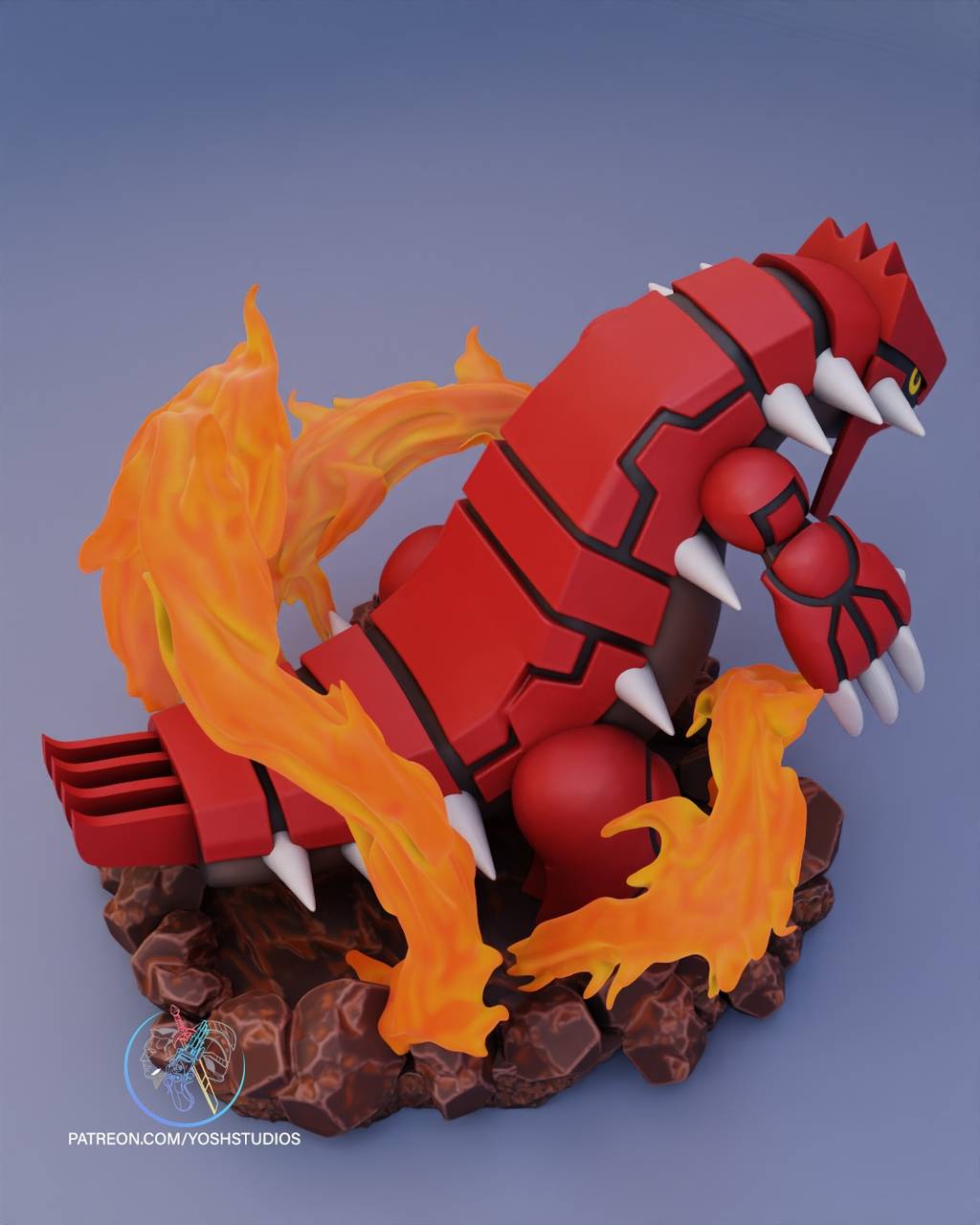 P站图纸印象馆 Yosh 精灵宝可梦 固拉多 Yosh 精灵宝可梦 固拉多