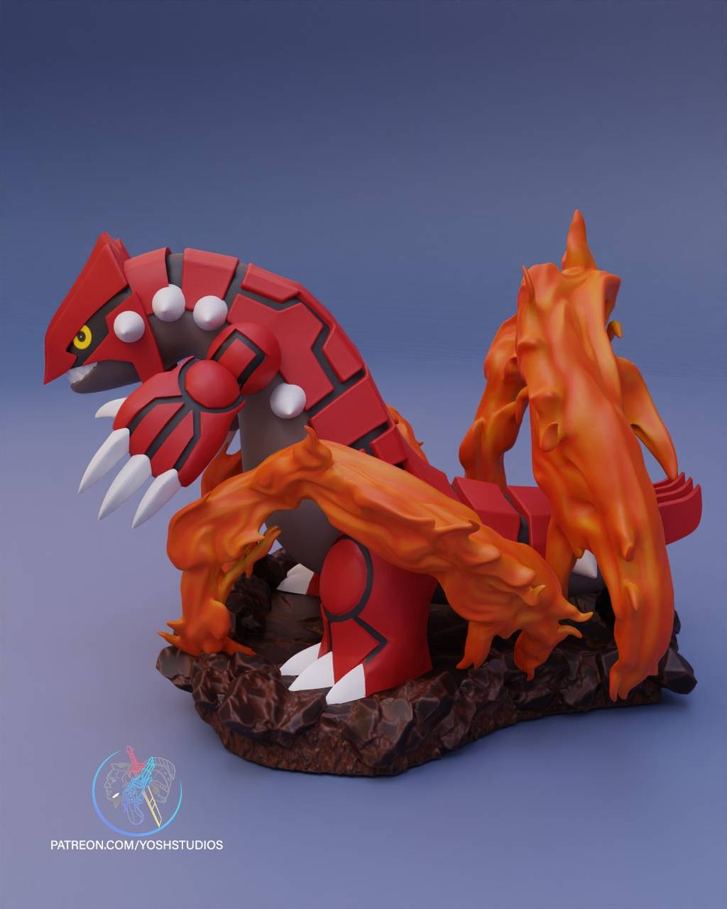 P站图纸印象馆 Yosh 精灵宝可梦 固拉多 Yosh 精灵宝可梦 固拉多