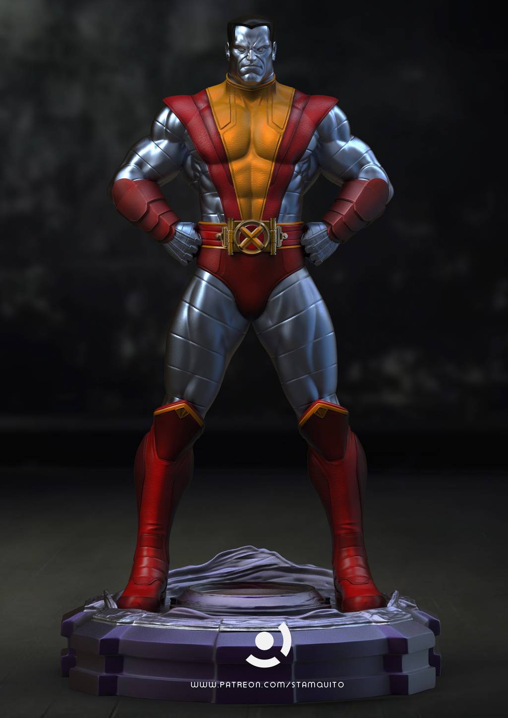 P站图纸印象馆 Stalyn Quito 漫威 钢力士 Stalyn Quito 漫威 钢力士