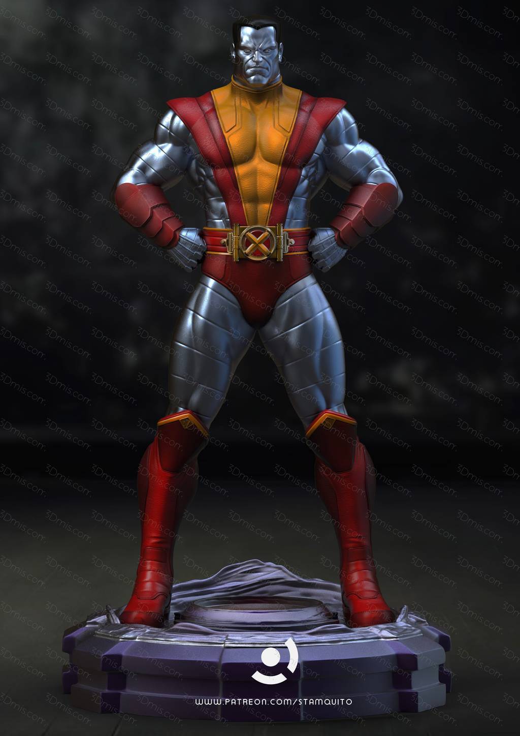 P站图纸印象馆 Stalyn Quito 漫威 钢力士 Stalyn Quito 漫威 钢力士