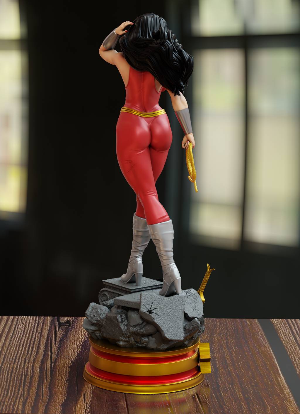 P站图纸印象馆 BrunoArt3D DC漫画 唐娜·特洛伊 BrunoArt3D DC漫画 唐娜·特洛伊