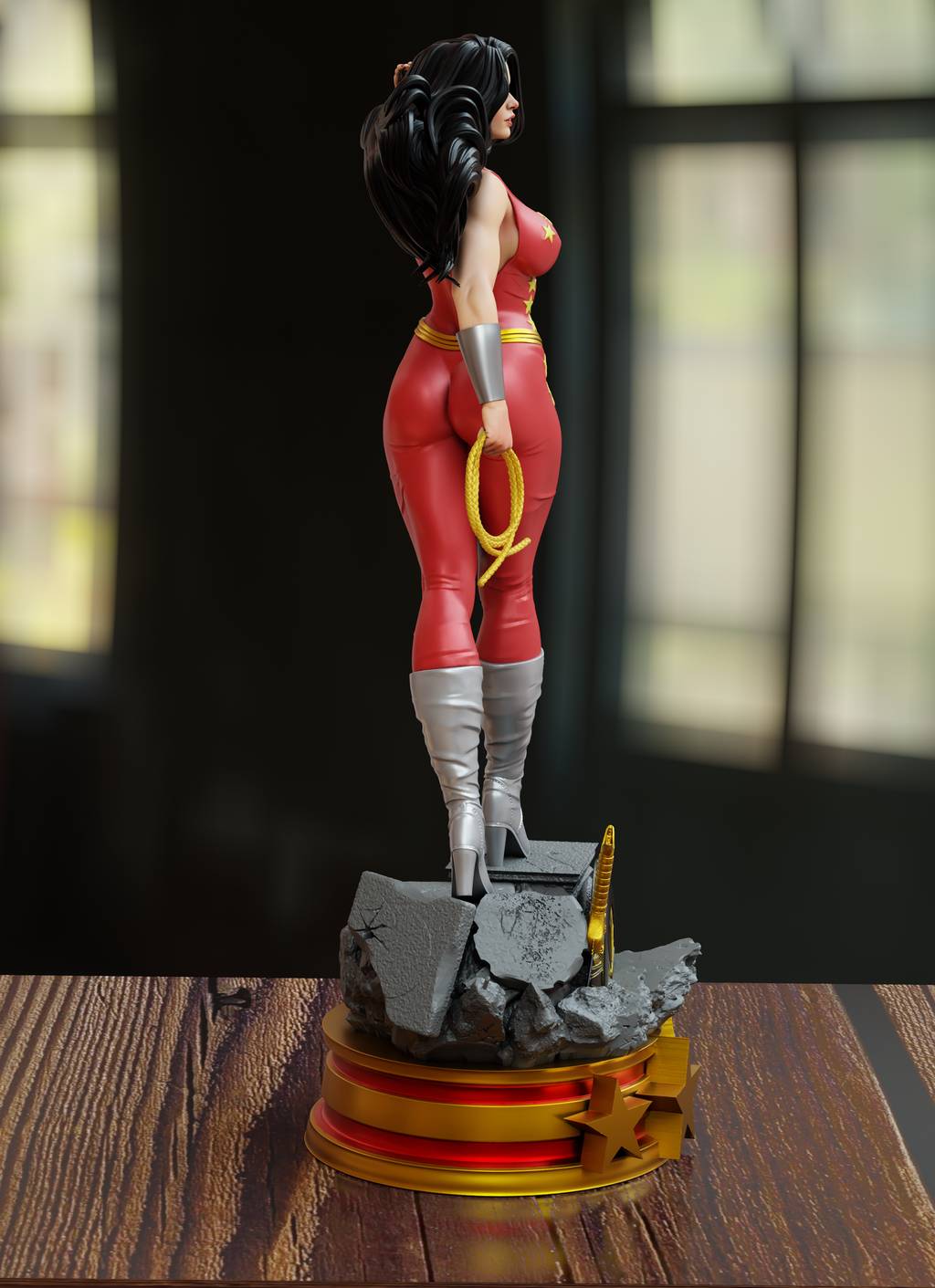 P站图纸印象馆 BrunoArt3D DC漫画 唐娜·特洛伊 BrunoArt3D DC漫画 唐娜·特洛伊