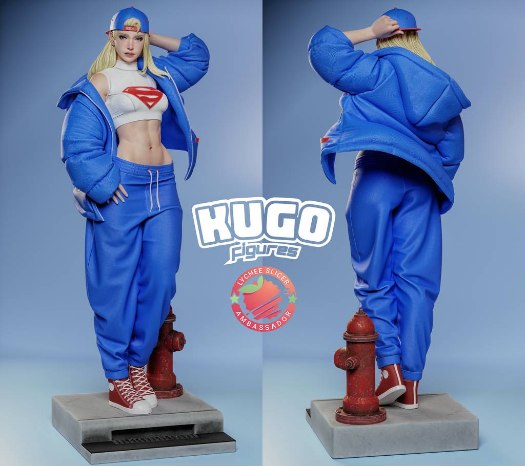 P站图纸印象馆 DC漫画 超级少女 DC漫画 超级少女