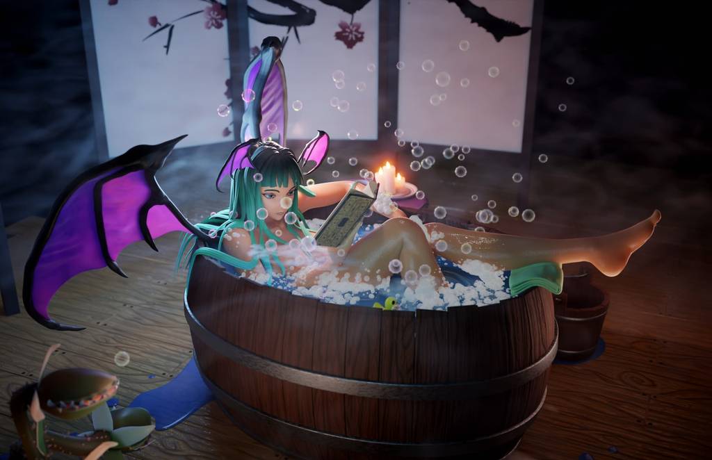 P站图纸印象馆 恶魔战士 莫莉卡·安斯兰特 恶魔战士 莫莉卡·安斯兰特