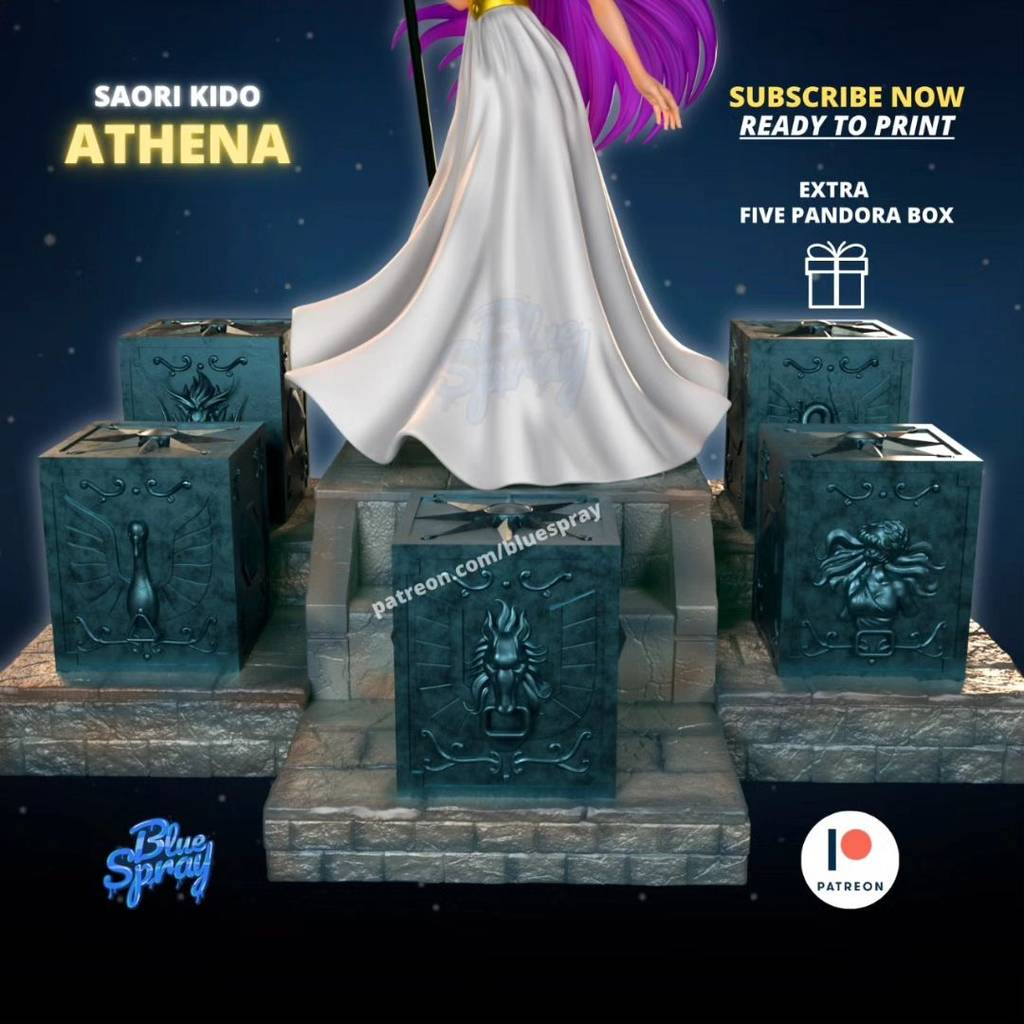 P站图纸印象馆 Blue Spray 圣斗士星矢 城户沙织 Blue Spray 圣斗士星矢 城户沙织