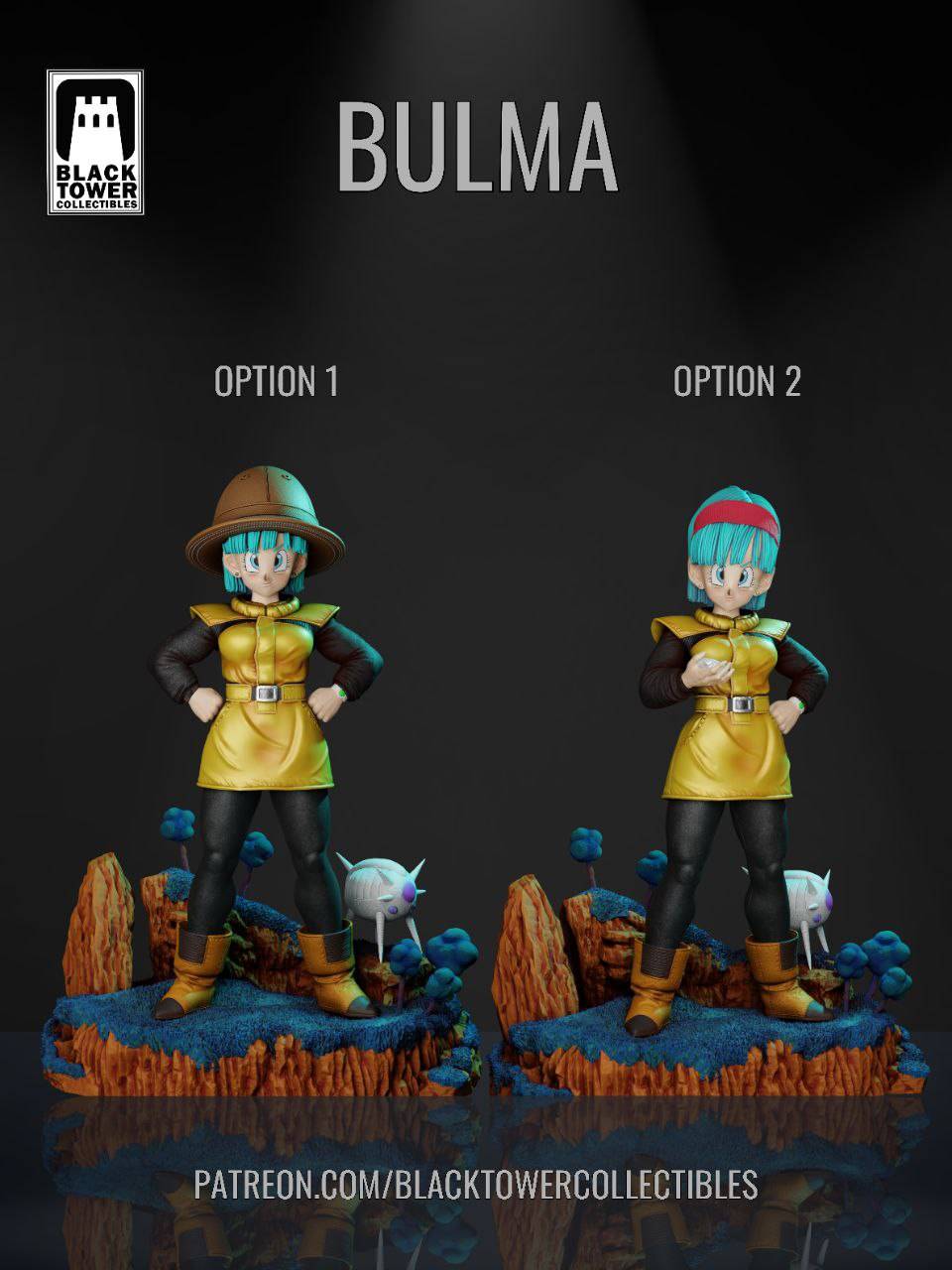 P站图纸印象馆 Black Towe 龙珠 布尔玛 Black Towe 龙珠 布尔玛