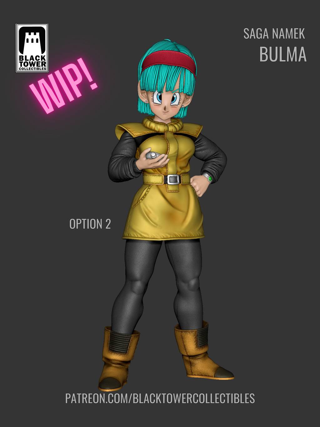 P站图纸印象馆 Black Towe 龙珠 布尔玛 Black Towe 龙珠 布尔玛