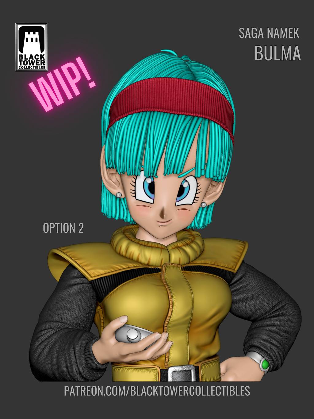 P站图纸印象馆 Black Towe 龙珠 布尔玛 Black Towe 龙珠 布尔玛