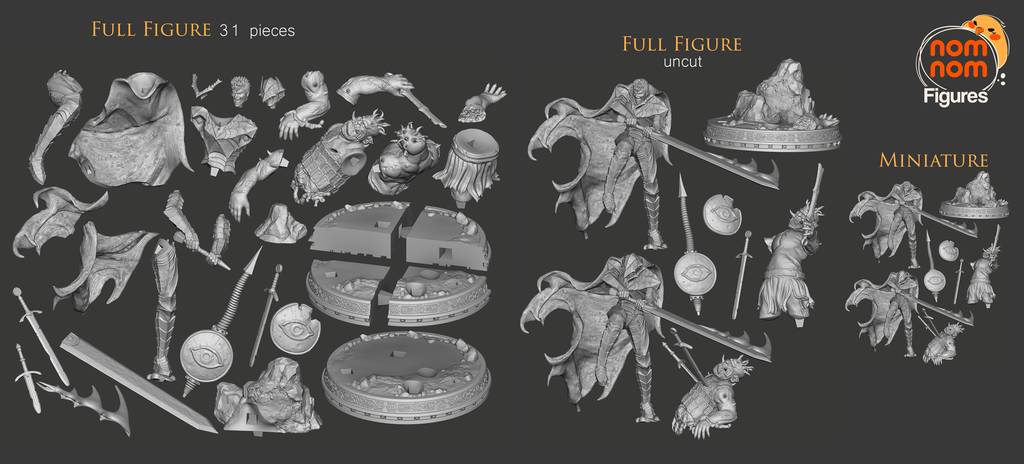 P站图纸印象馆 NomNom 剑风传奇 格斯 NomNom 剑风传奇 格斯