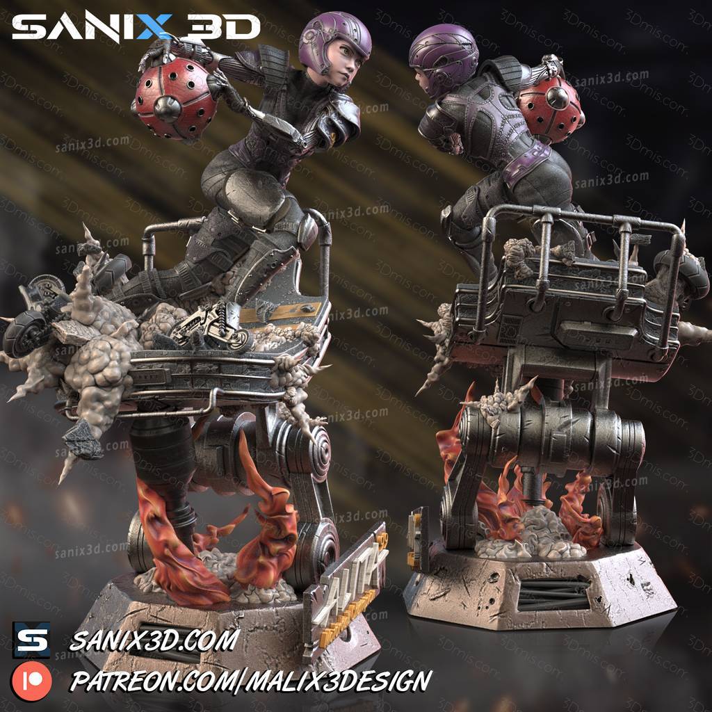 Sanix3d 战斗天使 阿丽塔