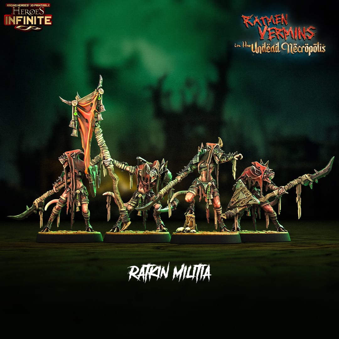 P站图纸印象馆 亡灵墓地中的鼠辈 亡灵墓地中的鼠辈