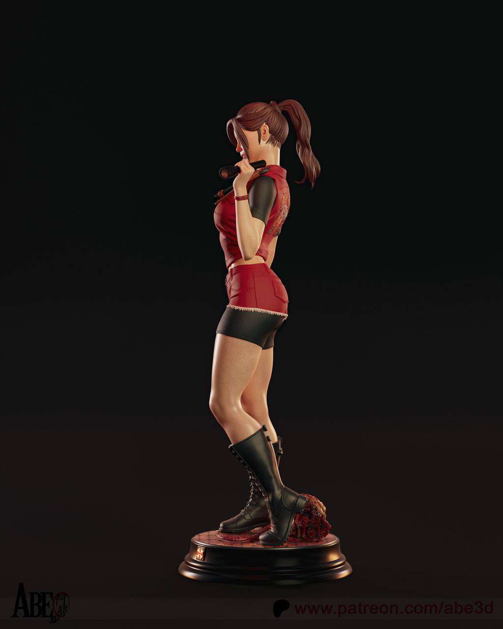 P站图纸印象馆 ABE3D 生化危机 克莱尔·雷德菲尔德 ABE3D 生化危机 克莱尔·雷德菲尔德