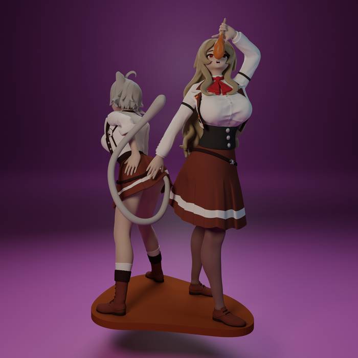 P站图纸印象馆 FunserviceSTL 无职转生 普尔塞娜和莉妮亚娜 FunserviceSTL 无职转生 普尔塞娜和莉妮亚娜