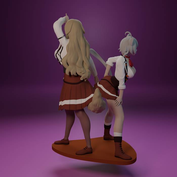 P站图纸印象馆 FunserviceSTL 无职转生 普尔塞娜和莉妮亚娜 FunserviceSTL 无职转生 普尔塞娜和莉妮亚娜