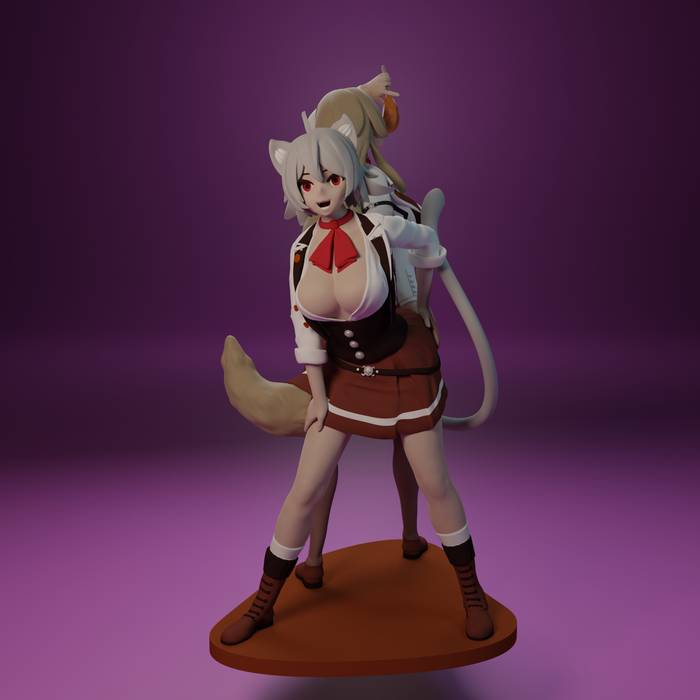 P站图纸印象馆 FunserviceSTL 无职转生 普尔塞娜和莉妮亚娜 FunserviceSTL 无职转生 普尔塞娜和莉妮亚娜