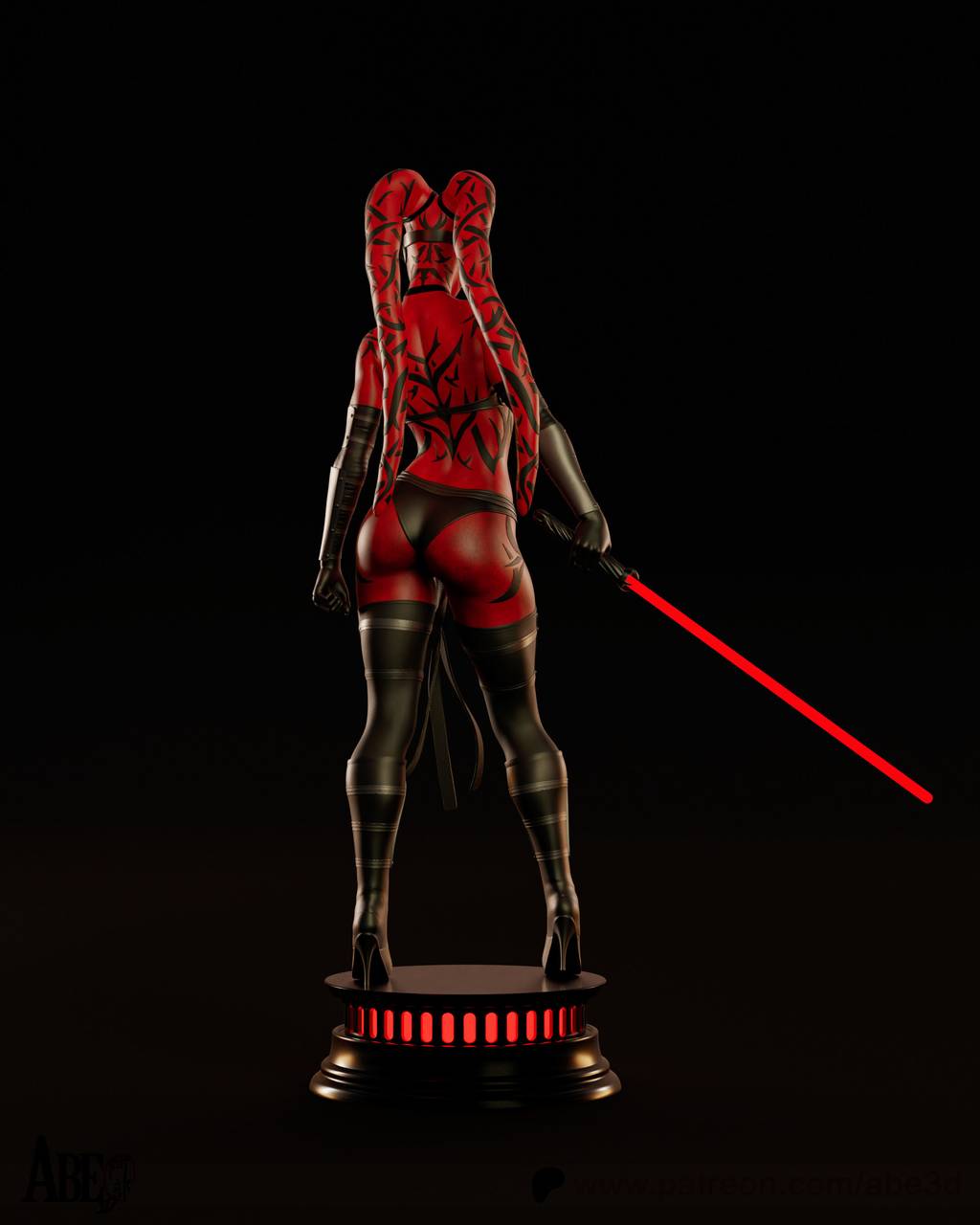 P站图纸印象馆 ABE3D 星球大战 达斯·塔隆 ABE3D 星球大战 达斯·塔隆