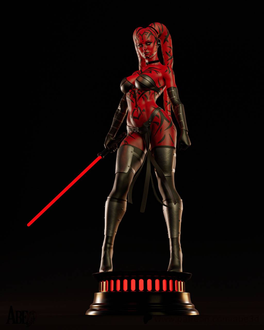 P站图纸印象馆 ABE3D 星球大战 达斯·塔隆 ABE3D 星球大战 达斯·塔隆