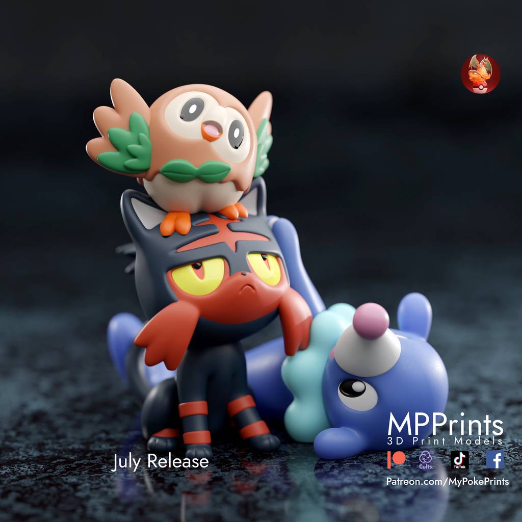 P站图纸印象馆 口袋妖怪 第七世代 口袋妖怪 第七世代