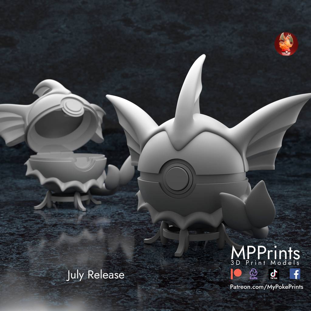 P站图纸印象馆 口袋妖怪 水伊布精灵球 口袋妖怪 水伊布精灵球