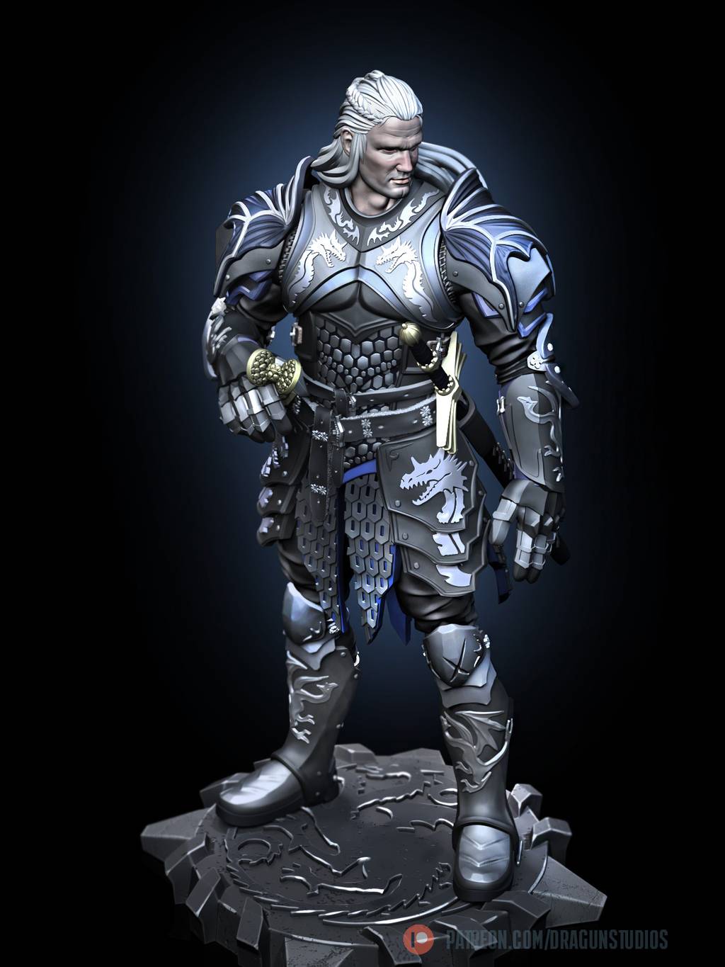 P站图纸印象馆 Dragun Studios 冰与火之歌 戴蒙·坦格利安 Dragun Studios 冰与火之歌 戴蒙·坦格利安