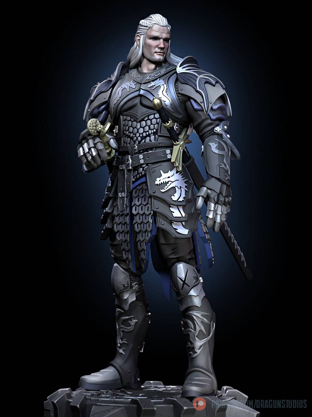 P站图纸印象馆 Dragun Studios 冰与火之歌 戴蒙·坦格利安 Dragun Studios 冰与火之歌 戴蒙·坦格利安