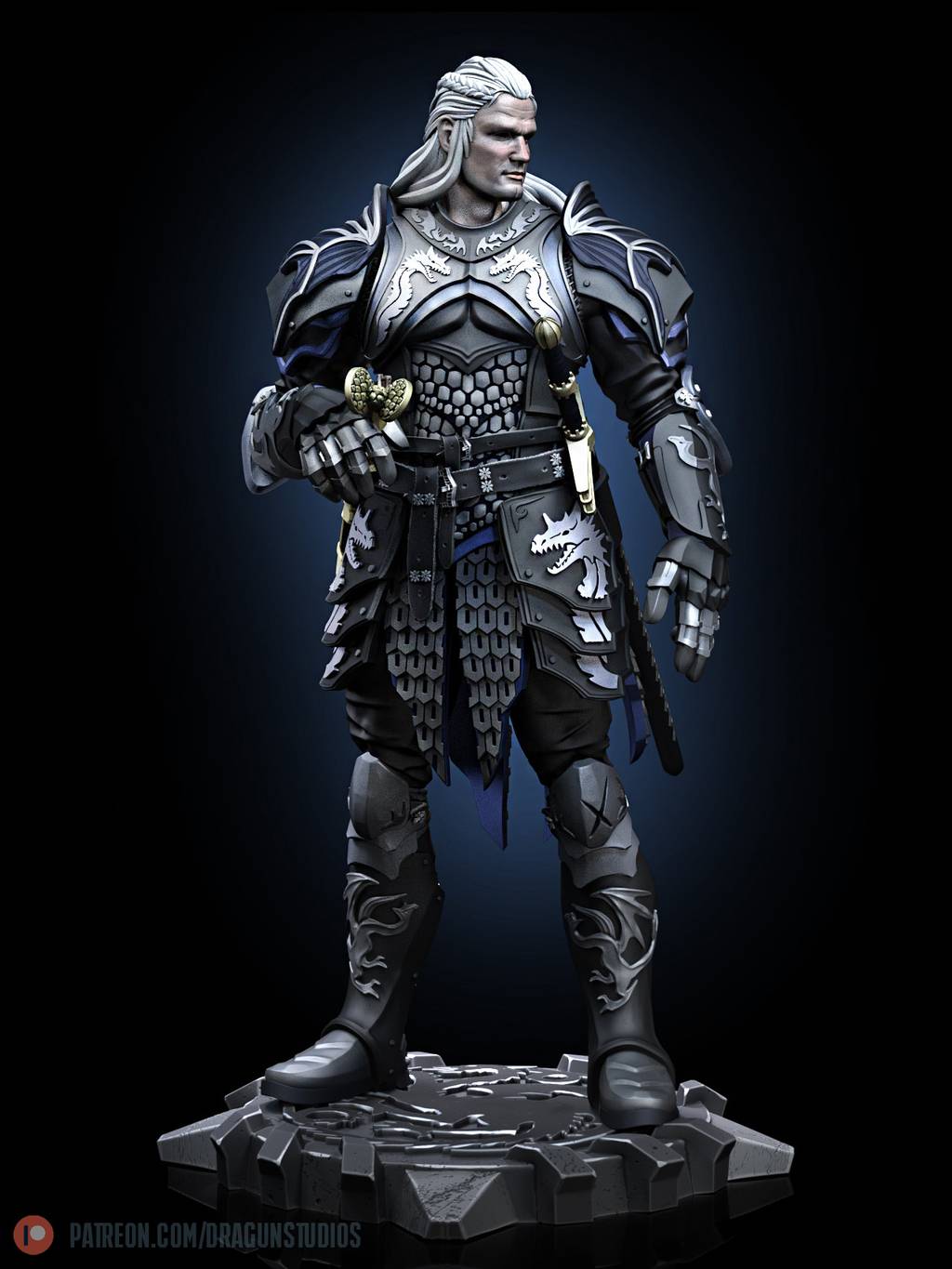 P站图纸印象馆 Dragun Studios 冰与火之歌 戴蒙·坦格利安 Dragun Studios 冰与火之歌 戴蒙·坦格利安