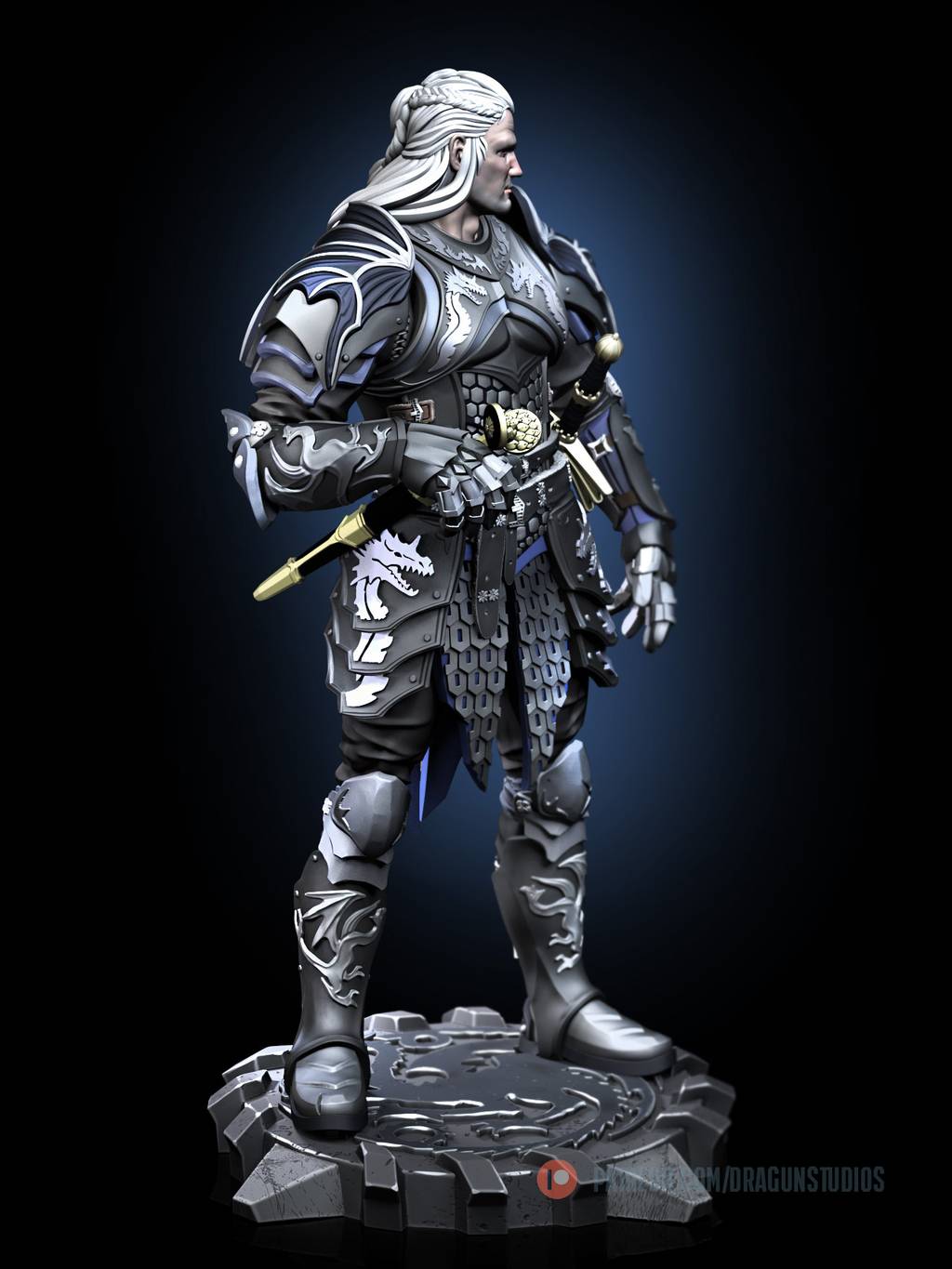 P站图纸印象馆 Dragun Studios 冰与火之歌 戴蒙·坦格利安 Dragun Studios 冰与火之歌 戴蒙·坦格利安