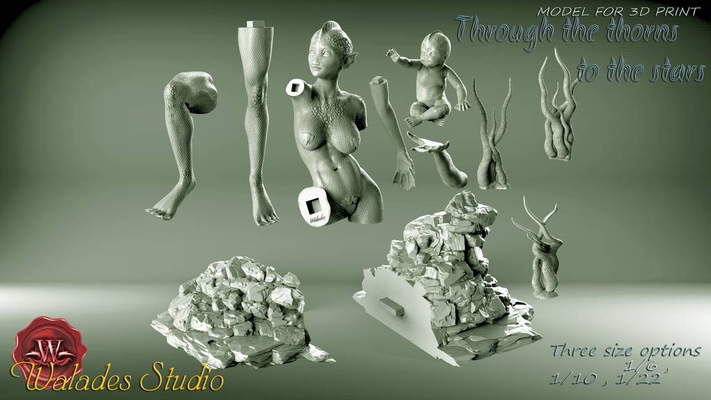 P站图纸印象馆 Walades 星际母子 Walades 星际母子