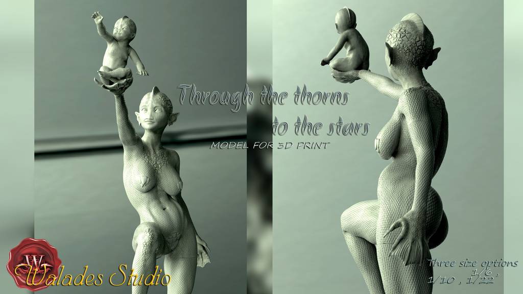 P站图纸印象馆 Walades 星际母子 Walades 星际母子