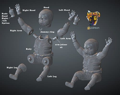 P站图纸印象馆 漫威 死待宝宝 漫威 死待宝宝