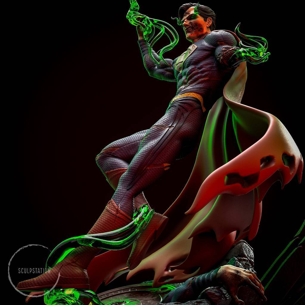 P站图纸印象馆 DC漫画 僵尸版超人 DC漫画 僵尸版超人