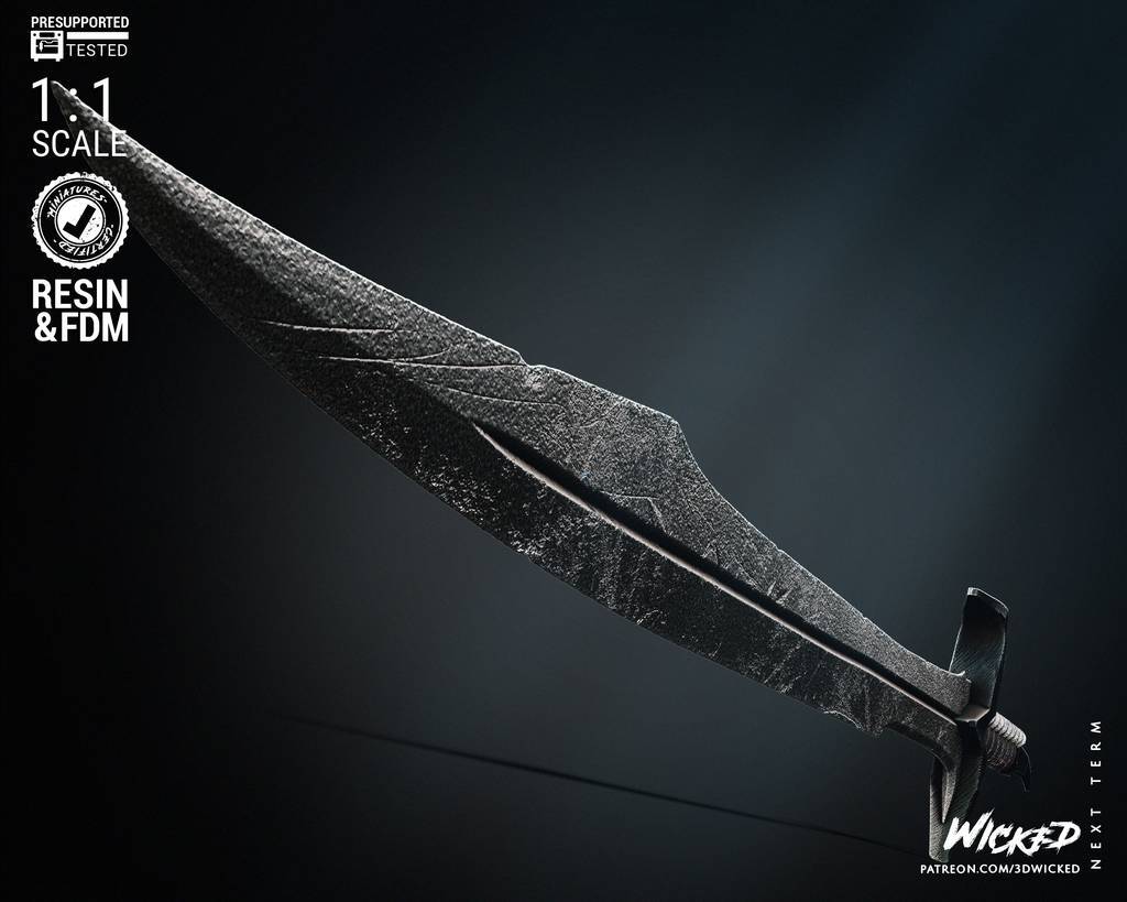 P站图纸印象馆 3DWicked 漫威 卡魔拉的武器 3DWicked 漫威 卡魔拉的武器