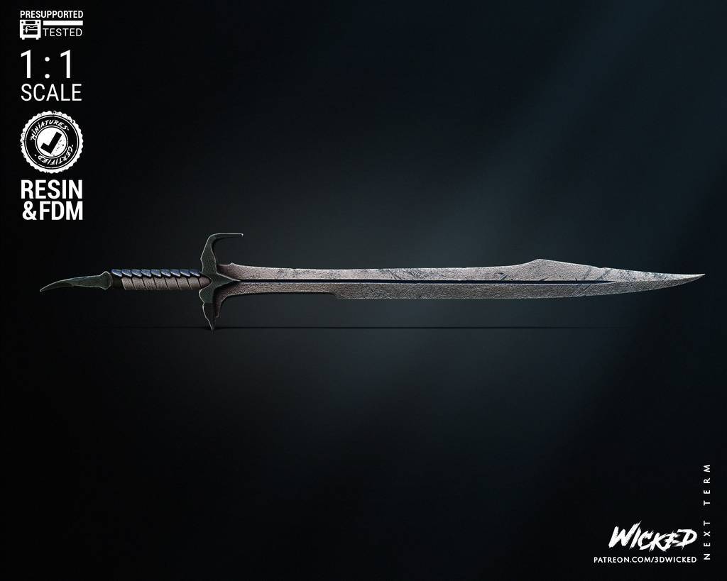 P站图纸印象馆 3DWicked 漫威 卡魔拉的武器 3DWicked 漫威 卡魔拉的武器