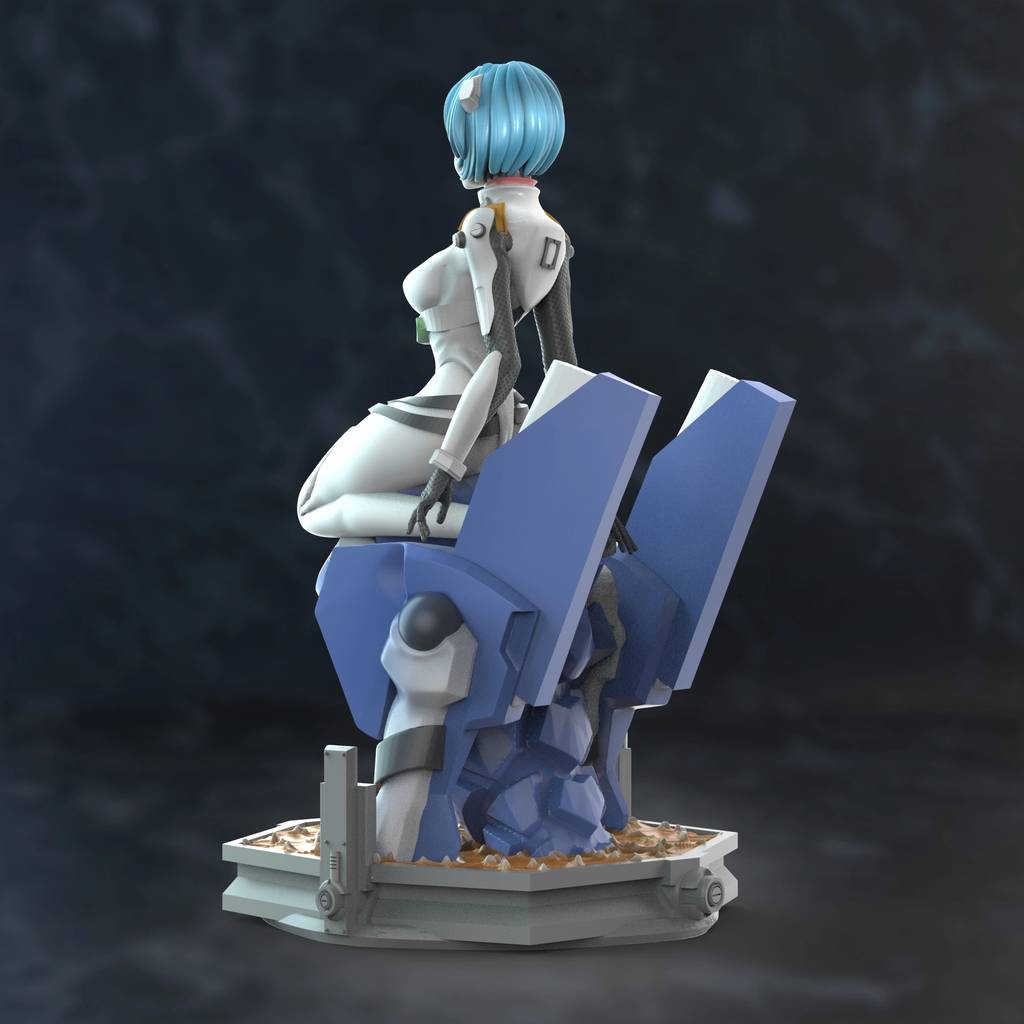 P站图纸印象馆 新世纪福音战士 绫波丽 新世纪福音战士 绫波丽