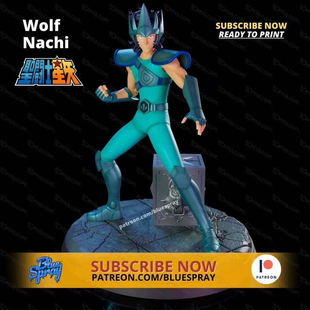 P站图纸印象馆 Blue Spray 圣斗士星矢 天狼座 那智 Blue Spray 圣斗士星矢 天狼座 那智