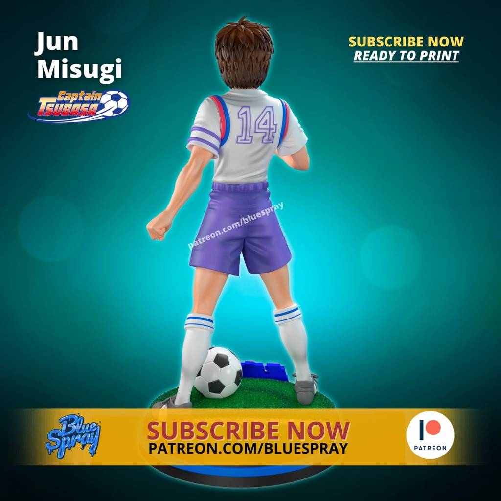 P站图纸印象馆 Blue Spray 足球小将 三杉淳 Blue Spray 足球小将 三杉淳