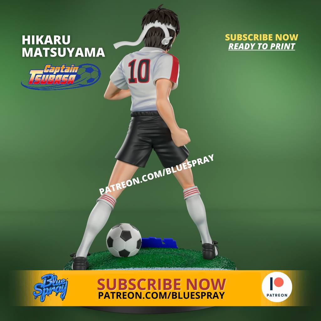 P站图纸印象馆 Blue Spray 足球小将 松山光 Blue Spray 足球小将 松山光