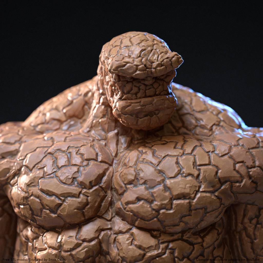 P站图纸印象馆 漫威 本杰明·格瑞姆 漫威 本杰明·格瑞姆