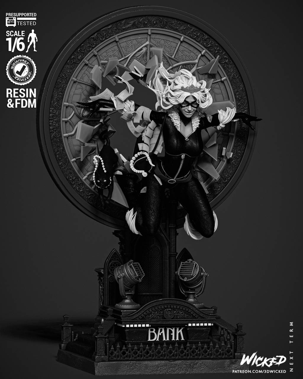 P站图纸印象馆 3DWicked 漫威 菲丽西亚·哈代 3DWicked 漫威 菲丽西亚·哈代