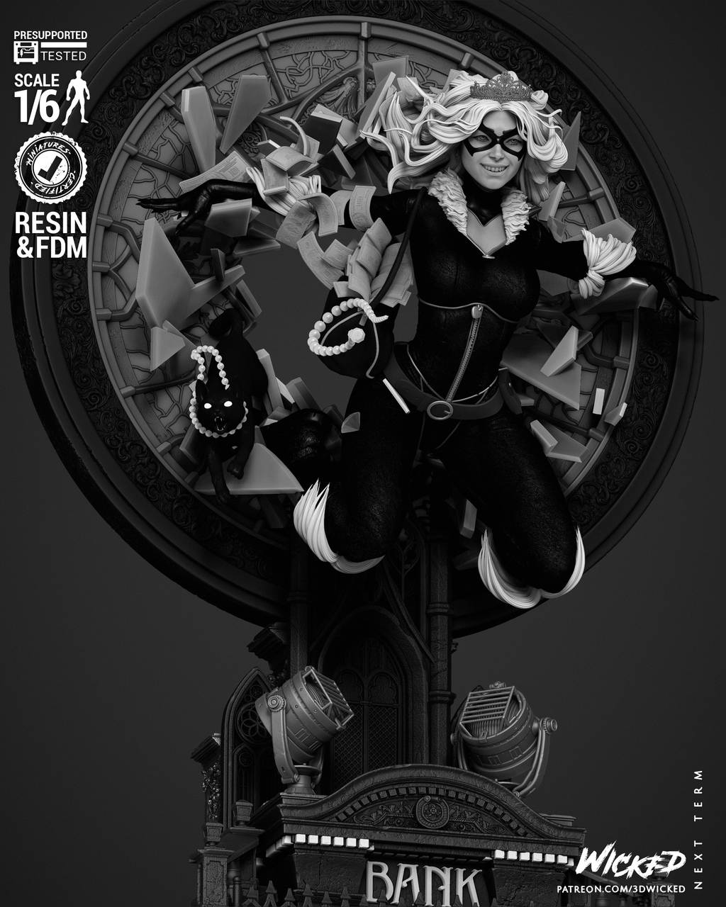 P站图纸印象馆 3DWicked 漫威 菲丽西亚·哈代 3DWicked 漫威 菲丽西亚·哈代