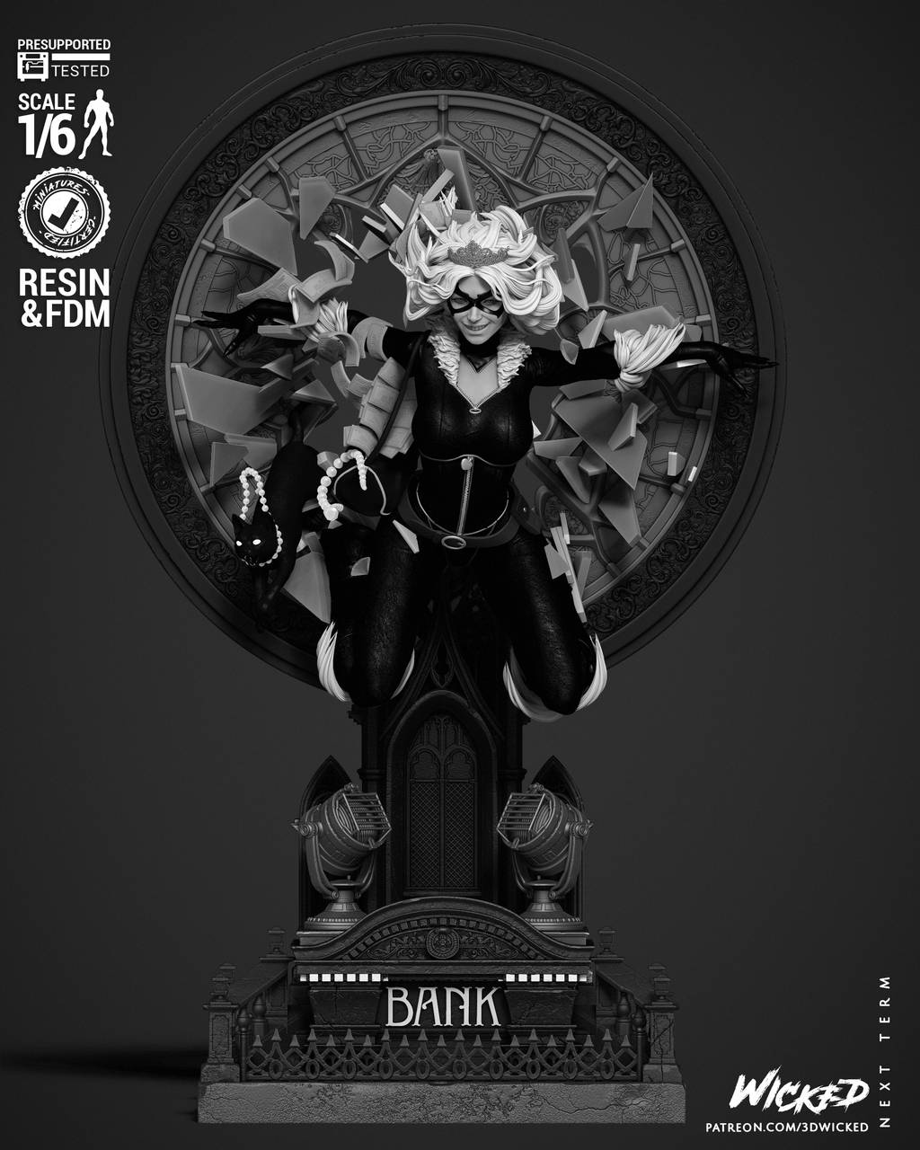 P站图纸印象馆 3DWicked 漫威 菲丽西亚·哈代 3DWicked 漫威 菲丽西亚·哈代