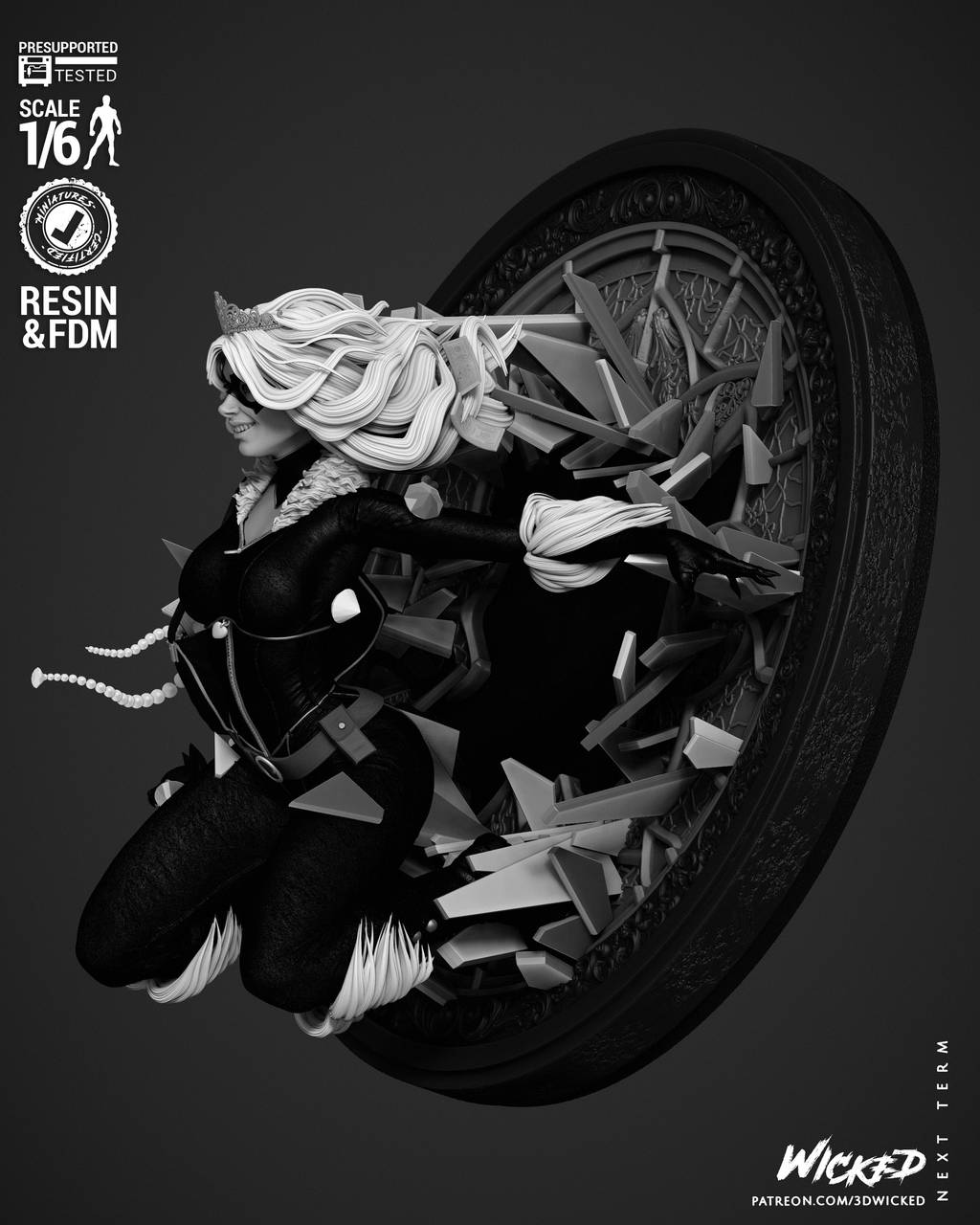 P站图纸印象馆 3DWicked 漫威 菲丽西亚·哈代 3DWicked 漫威 菲丽西亚·哈代