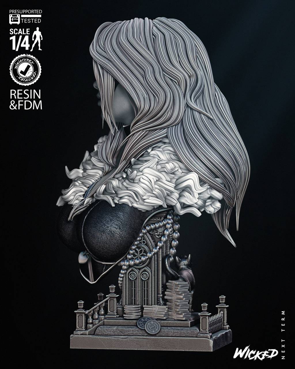 P站图纸印象馆 3DWicked 漫威 菲丽西亚·哈代 3DWicked 漫威 菲丽西亚·哈代